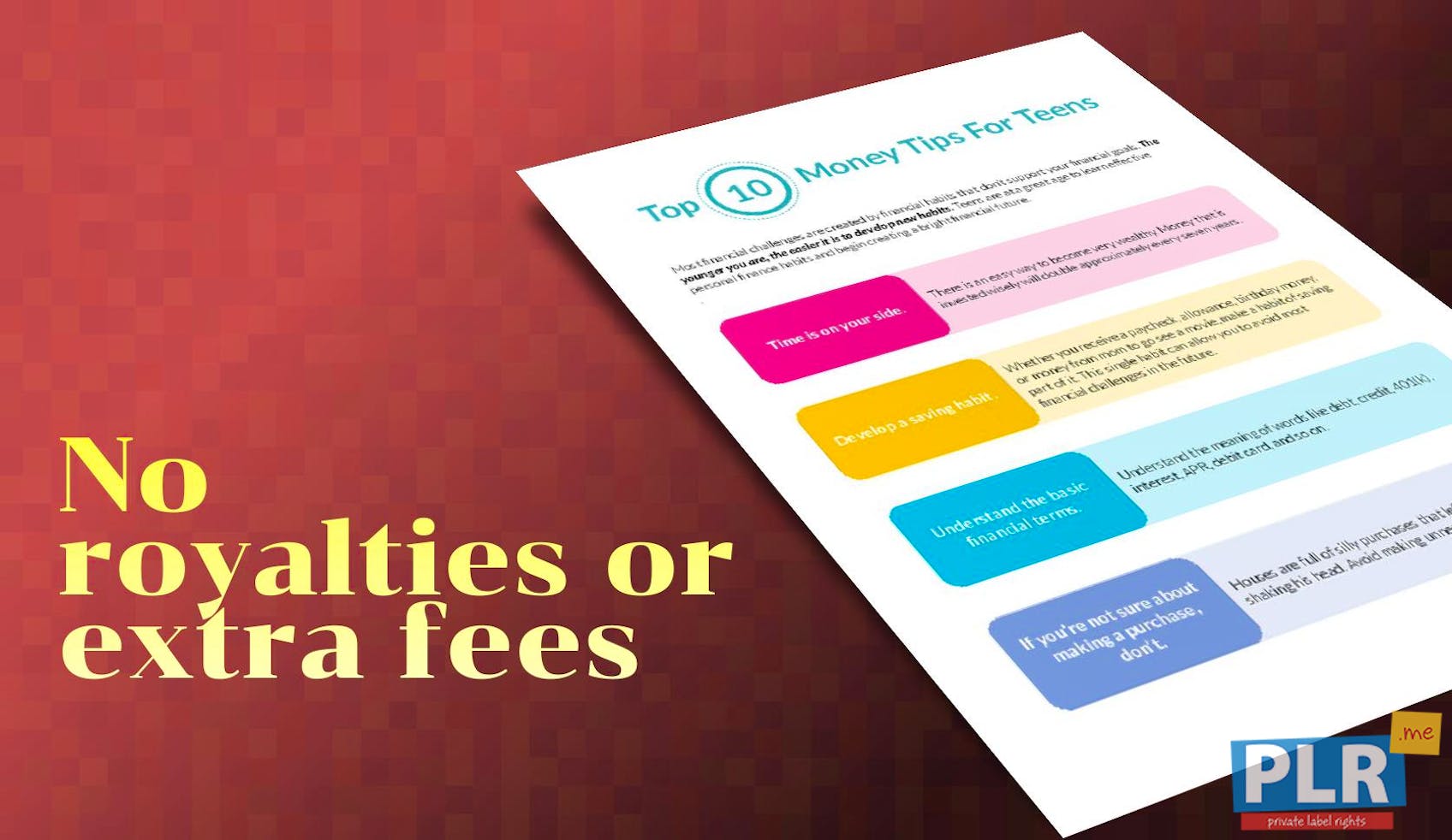 Top 10 Money Tips For Teens