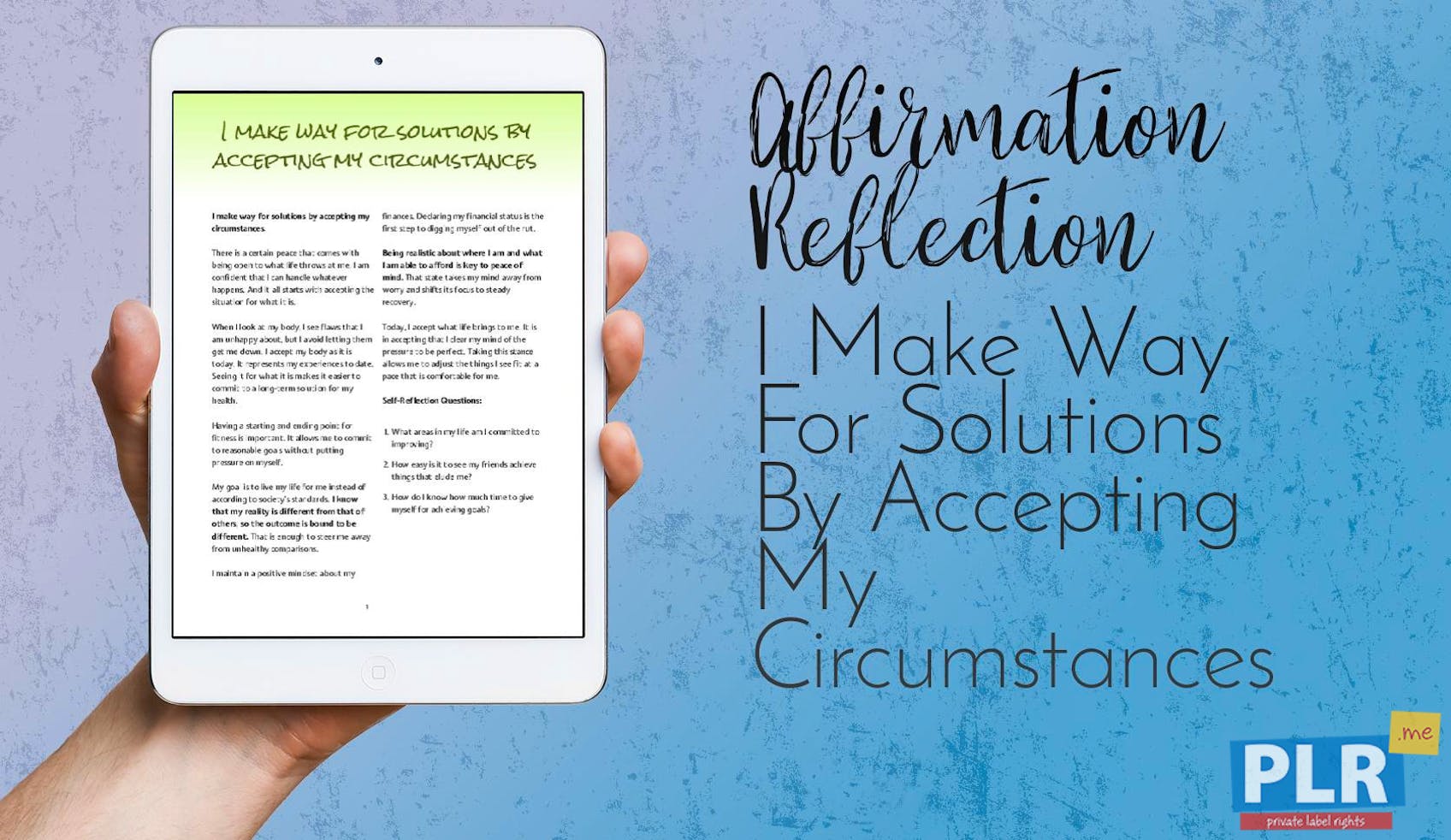 I Make Way For Solutions