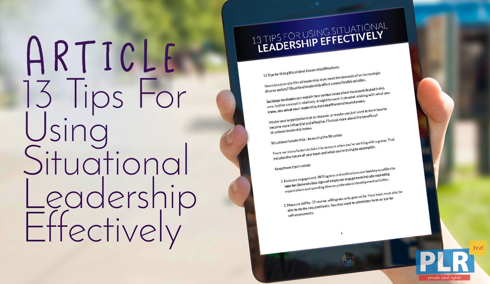 13 Tips For Using Situational Leadership Effectively