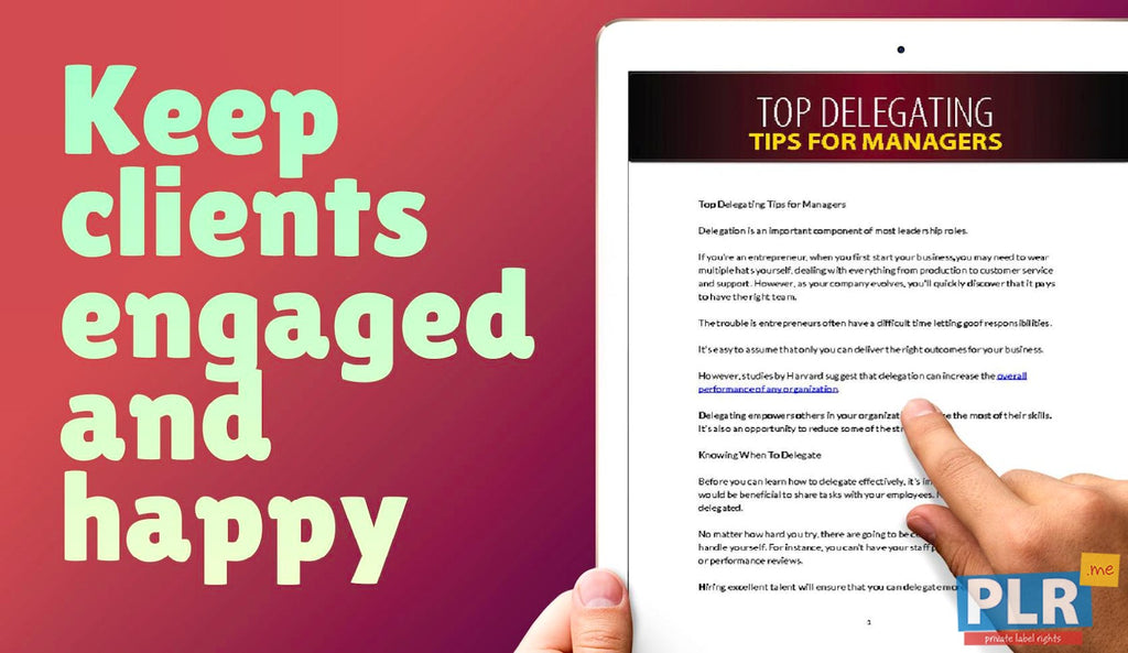 Top Delegating Tips For Managers