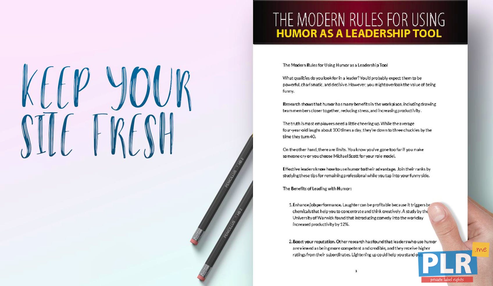 The Modern Rules For Using Humor As A Leadership Tool