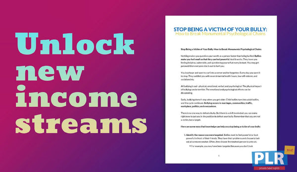 Stop Being a Victim