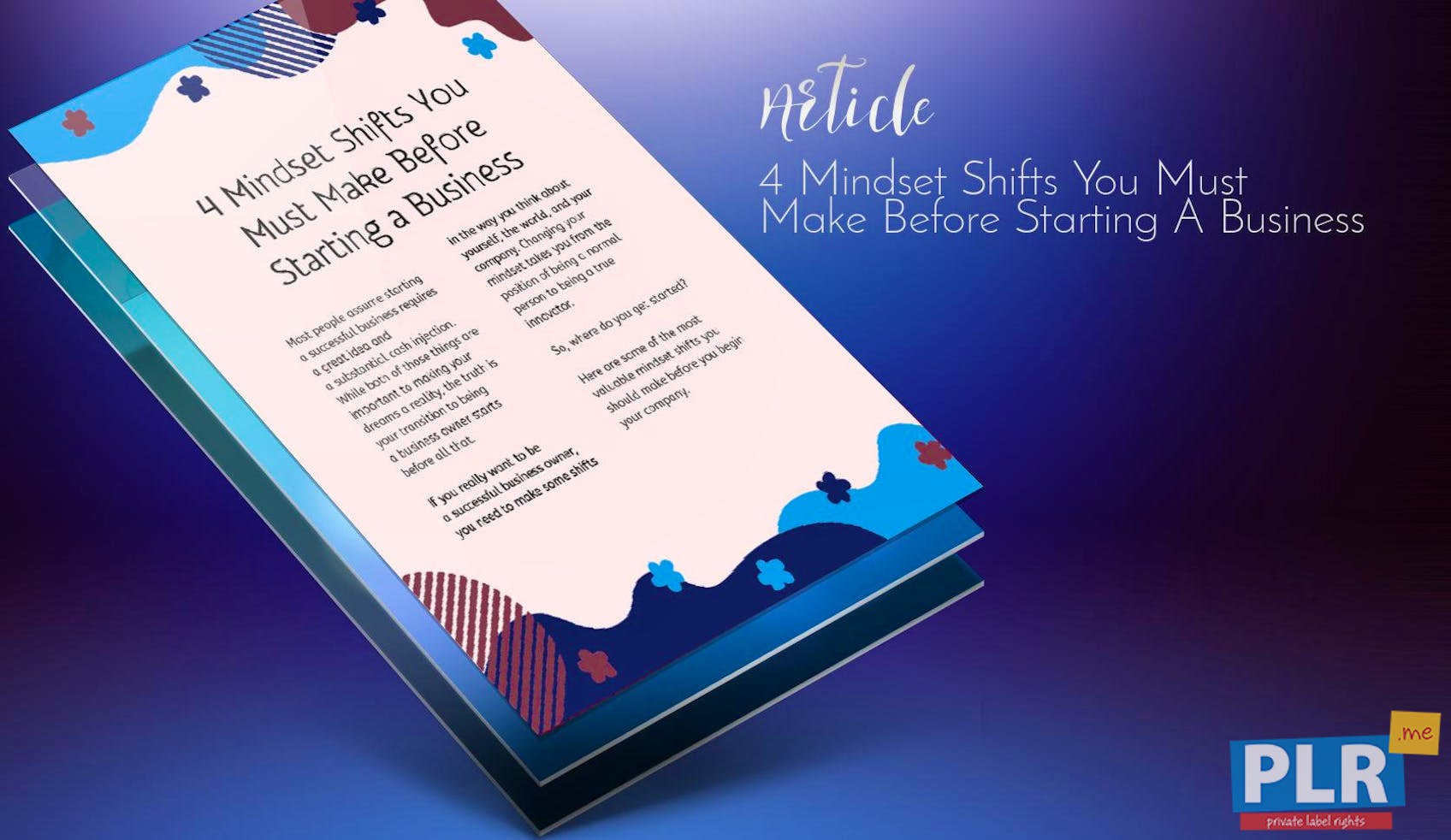 Mindset Shifts You Must Make