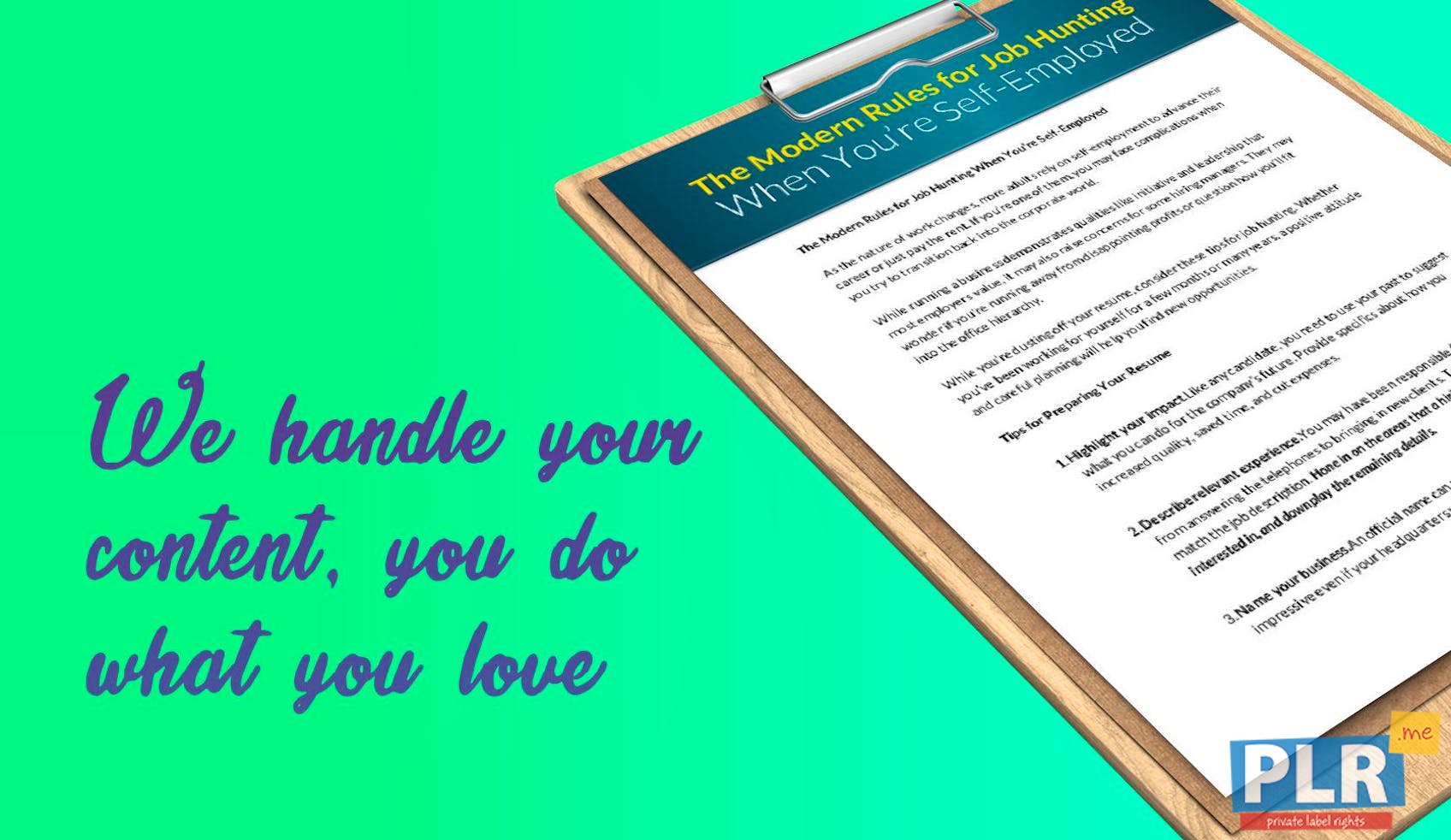 The Modern Rules For Job Hunting When Youre Self Employed